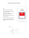 Aiphone GFK-PS User's Manual