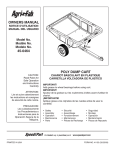 Agri-Fab HA21362 User's Manual