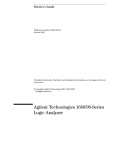 Agilent Technologies Weather Radio 1680 User's Manual