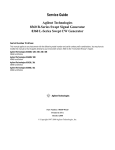 Agilent Technologies 83650L User's Manual