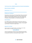 Agilent Technologies Electronic Keyboard 03336-90011 User's Manual