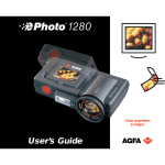 AGFA ePHOTO 1280 User's Manual