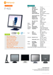 AG Neovo Neovo F-415 User's Manual