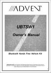 Advent UBTSW1 User's Manual