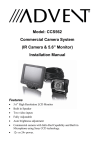 Advent CCS562 User's Manual