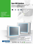 Advantech Touch Panel Computers User's Manual