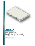 ADTRAN NetVanta 1224 User's Manual