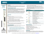 ADTRAN 3000 HTU-C User's Manual