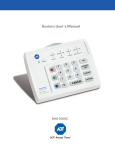 ADT Security Services BHS-3000C User's Manual