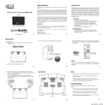 Adesso WKB-4000UB User's Manual