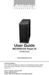 Addonics Technologies ST9BDVES User's Manual