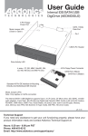 Addonics Technologies AEDMDISU2 User's Manual