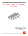 ADC Network Unit User's Manual
