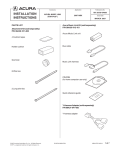 Acura 08A28-1H2-101 User's Manual