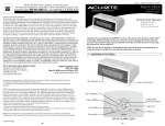 Acu-Rite 13002A1 User's Manual