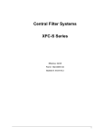 ACS Marine Sanitation System XFC-S User's Manual