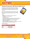 ACP-EP Memory SD60X User's Manual