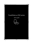 Acer a-550 User's Manual