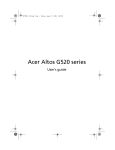 Acer G520 User's Manual