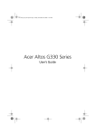 Acer G330 User's Manual