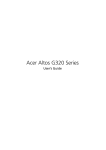 Acer G320 User's Manual