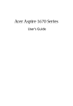 Acer 1670 User's Manual