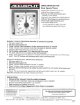 Accusplit GRALAB 165 User's Manual