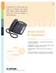 Aastra SIP 9112I User's Manual