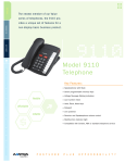 Aastra 9110 User's Manual