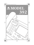 Aastra 392 User's Manual