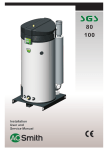 A.O. Smith SGS - 100 Installation Manual