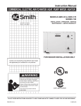 A.O. Smith Heat Pump AWH Technical Documents