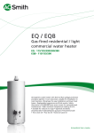 A.O. Smith EQ / EQB Specification Sheet