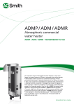 A.O. Smith ADMP - 135 Installation Manual
