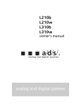 a/d/s/ L210b User's Manual