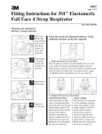 3M Strap Respirator Owner's Manual