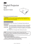 3M Lumina X64 Owner's Manual