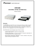 321 Studios DVR-509 User's Manual