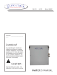 12Volt 12V6CF User's Manual