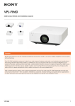 Sony VPL-FH60 data projector