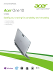 Acer Aspire One S1002-122V