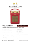 Roberts Radio Revival Mini