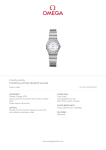 Omega 123.15.24.60.05.001 watch