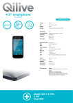 Qilive Q.4868 4GB Black smartphone