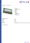 Memory Solution MS4096MSI-NB32 memory module