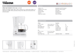 Tristar Coffee maker