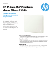 HP 35.6 cm (14") Spectrum White Sleeve