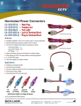 SECO-LARM CA-1510-3FLQ power cable