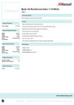 Rexel Mylar A4 Reinforced Index 1-12 White