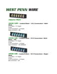 West Penn Wire AS-WL12M patch panel